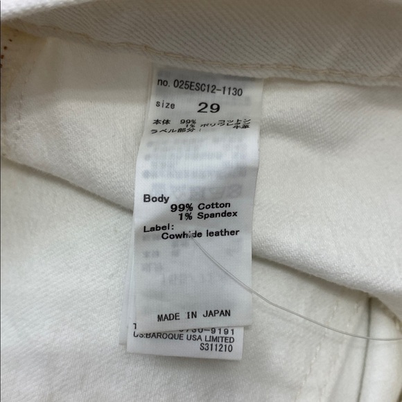 NWT MOUSSY VINTAGE  burnside skinny jeans - white 010 - Picture 11 of 16